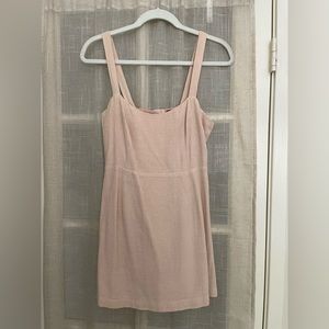 Free People pink mini dress